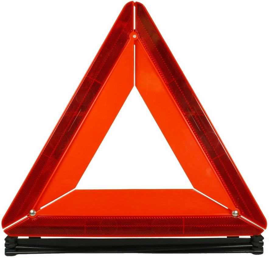 red triangle car logo