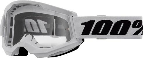 Halfords 100% Strata 2 Goggles - White | Extra 8% off for BC Members