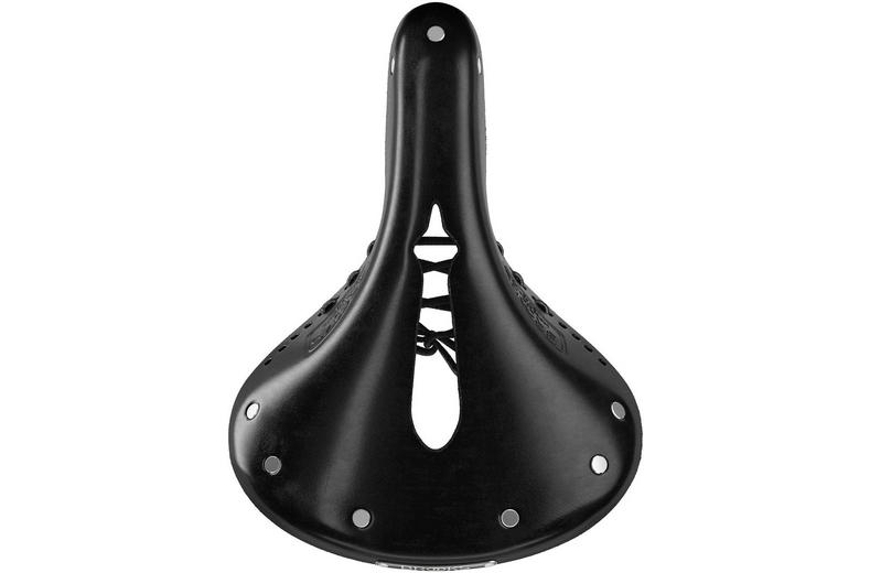 Brooks B17 Carved Short Saddle, Brown Brooks B17 Carved Short Saddle, Brown