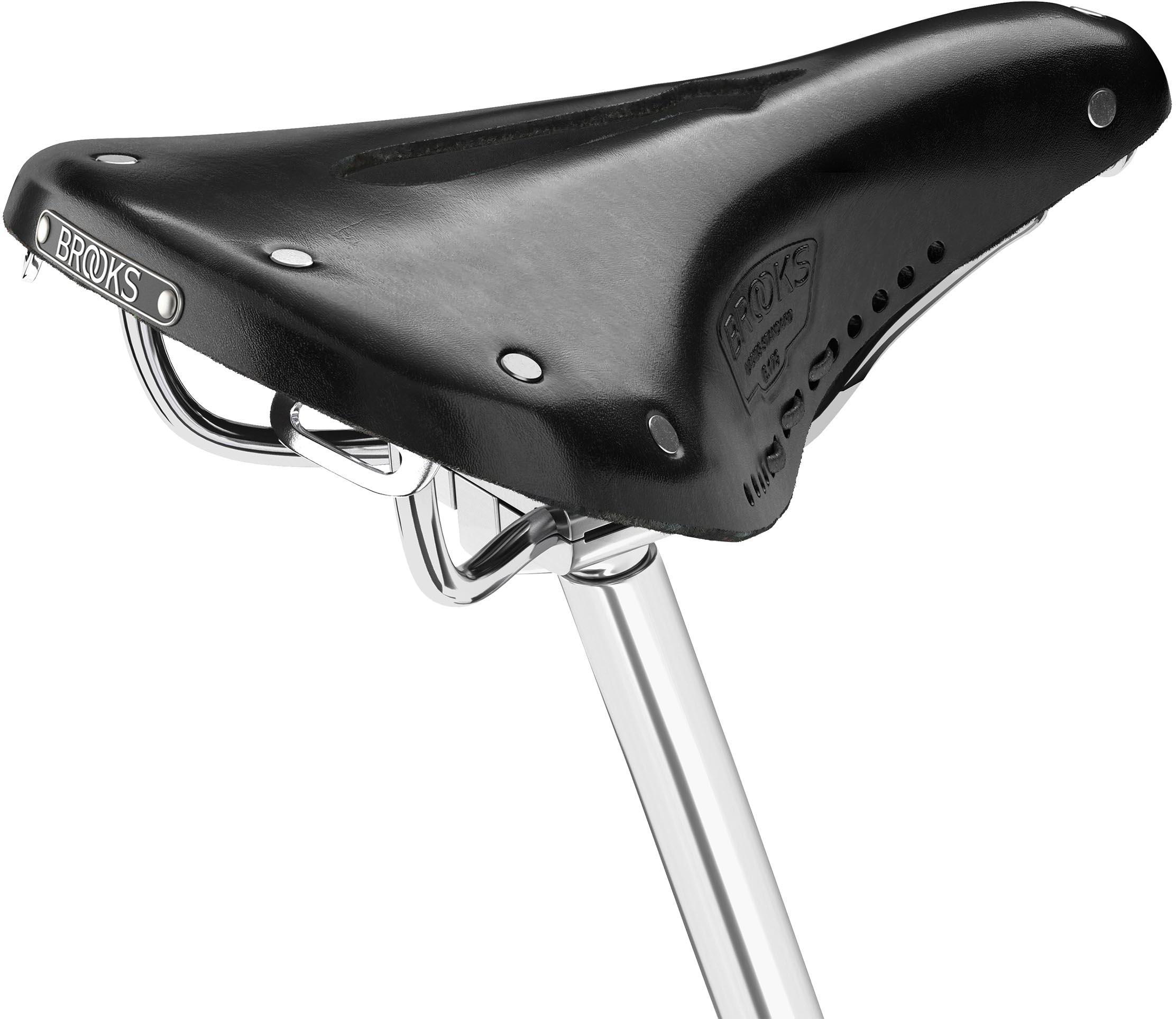 Brooks B17 Carved Short Saddle, Brown