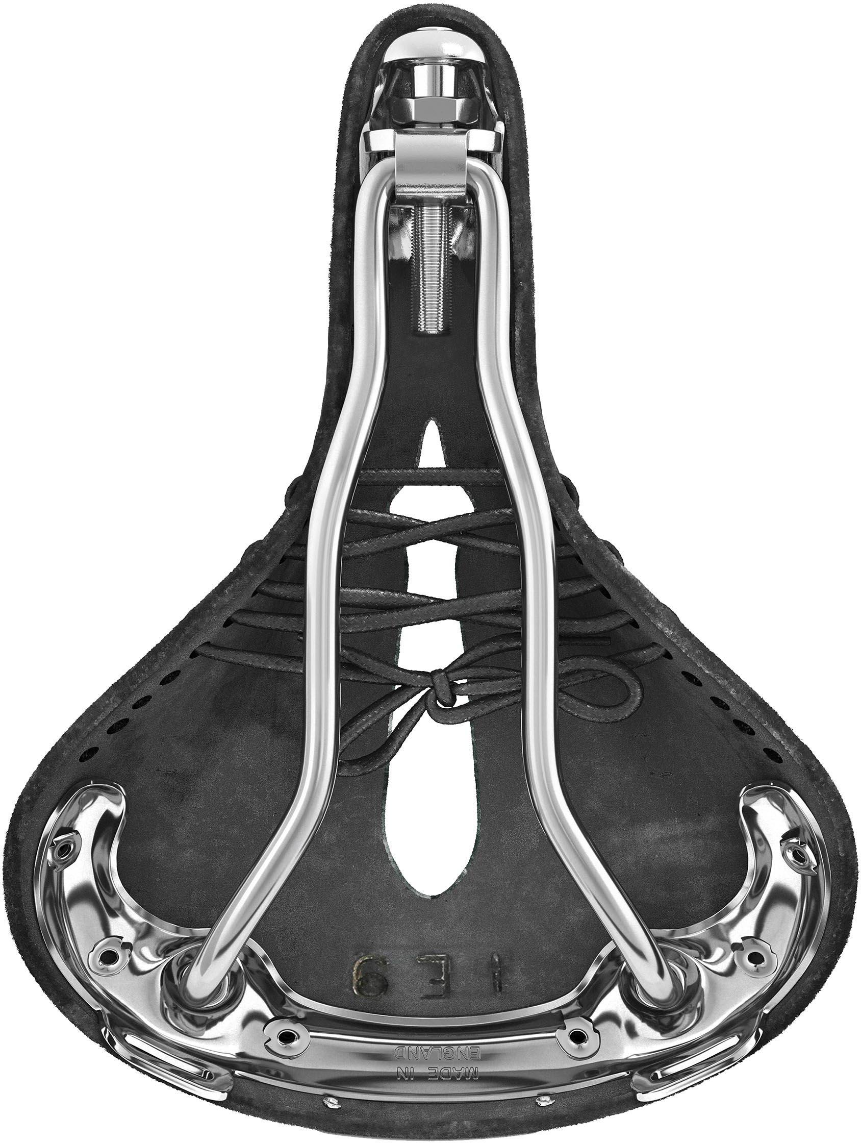 Brooks B17 Carved Short Saddle, Brown