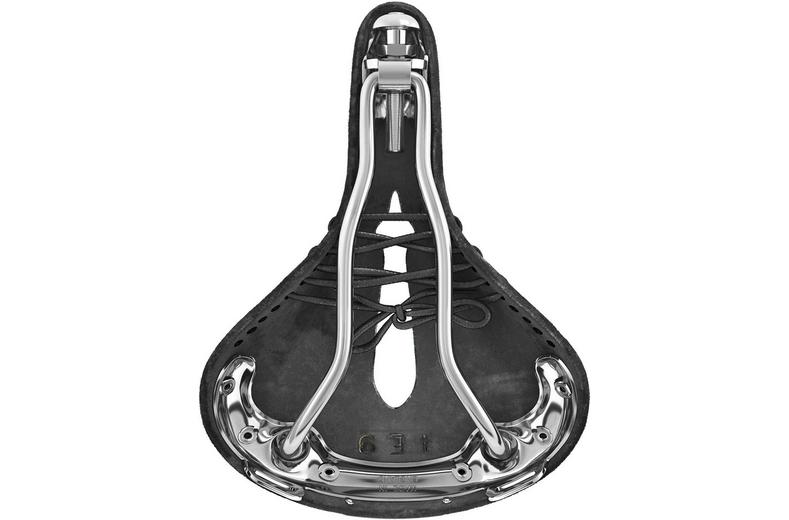 Brooks B17 Carved Short Saddle, Brown Brooks B17 Carved Short Saddle, Brown