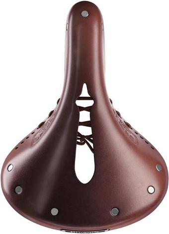 Brooks B17 Carved Short Saddle, Brown