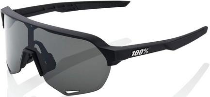 Halfords 100% S2 Sunglasses - Soft Tact Black, Smoke | Extra 8% off for BC Members