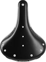 Halfords Brooks B17 Short Saddle, Black | Extra 8% off for BC Members