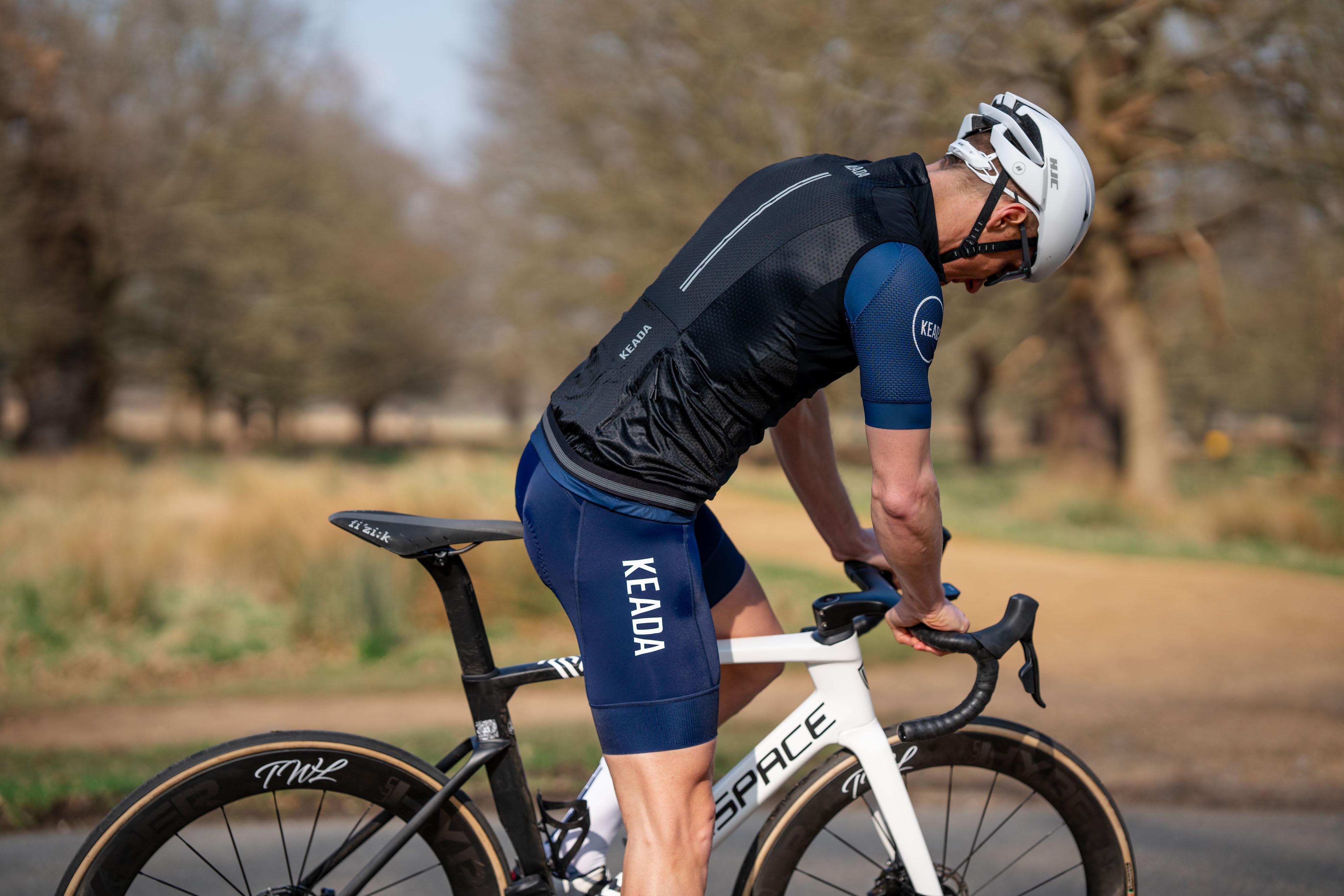 Keada Sports Men's Essential Cycling Gilet