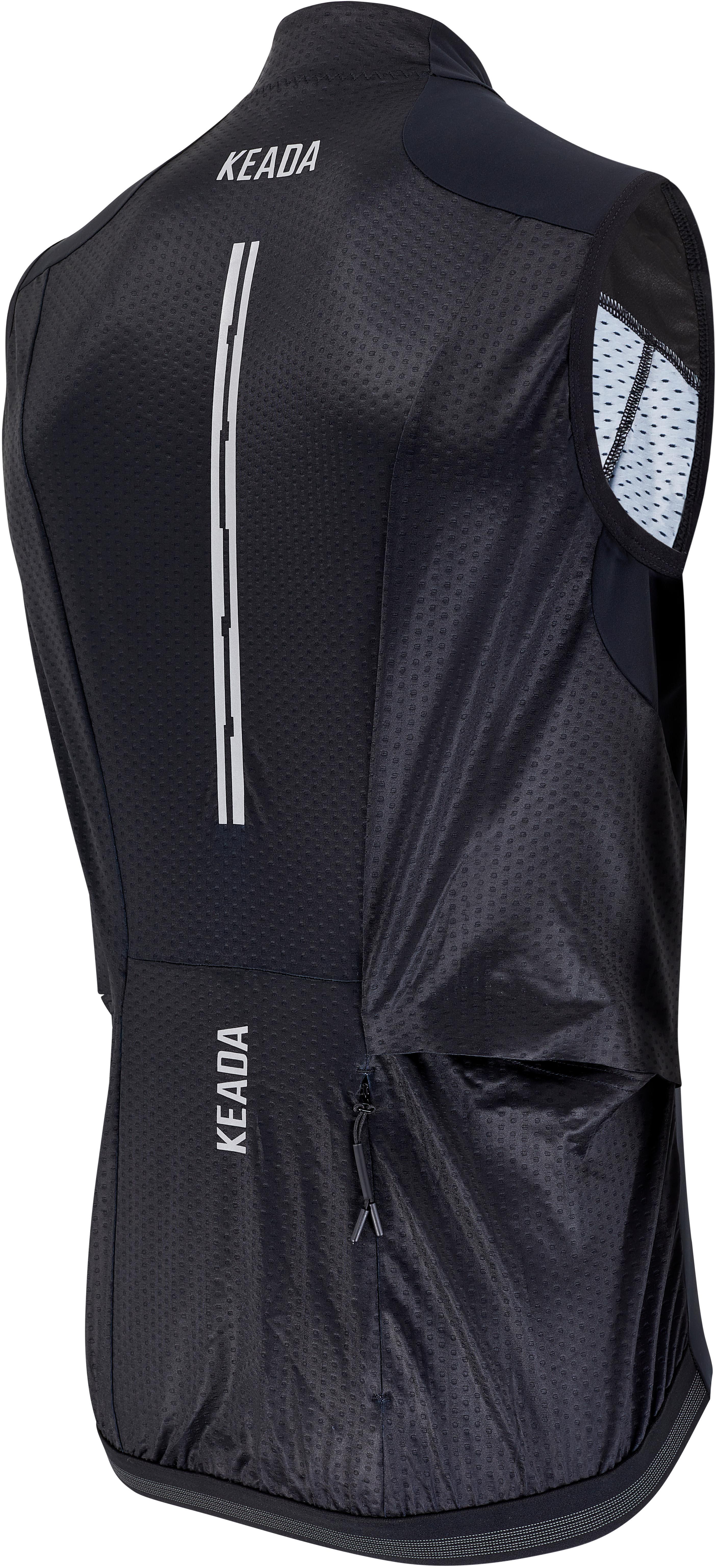 Keada Sports Men's Essential Cycling Gilet, Navy - XL | Halfords UK