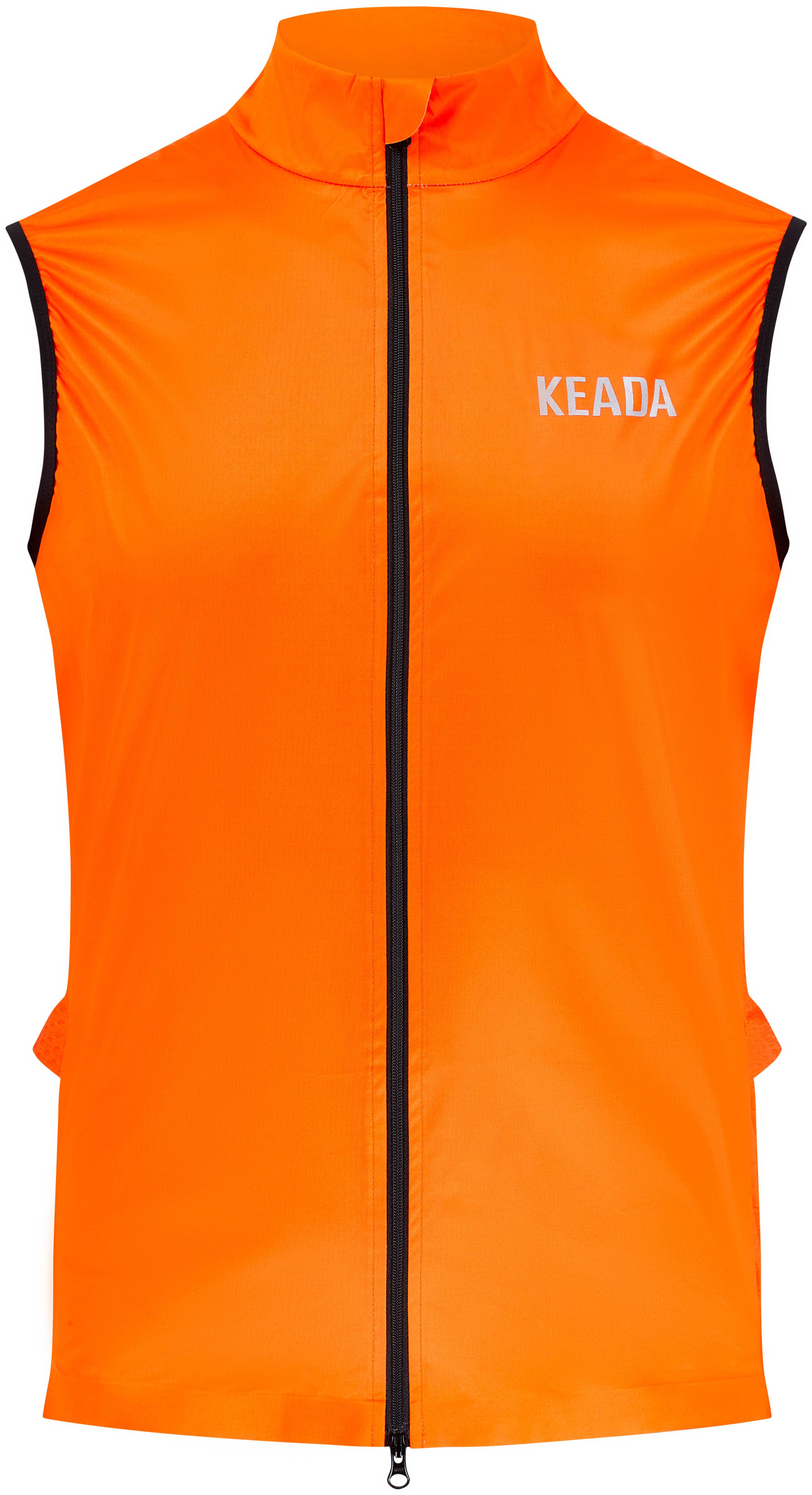 Halfords Keada Sports Men's Essential Cycling Gilet, Orange - Medium | Extra 8% off for BC Members