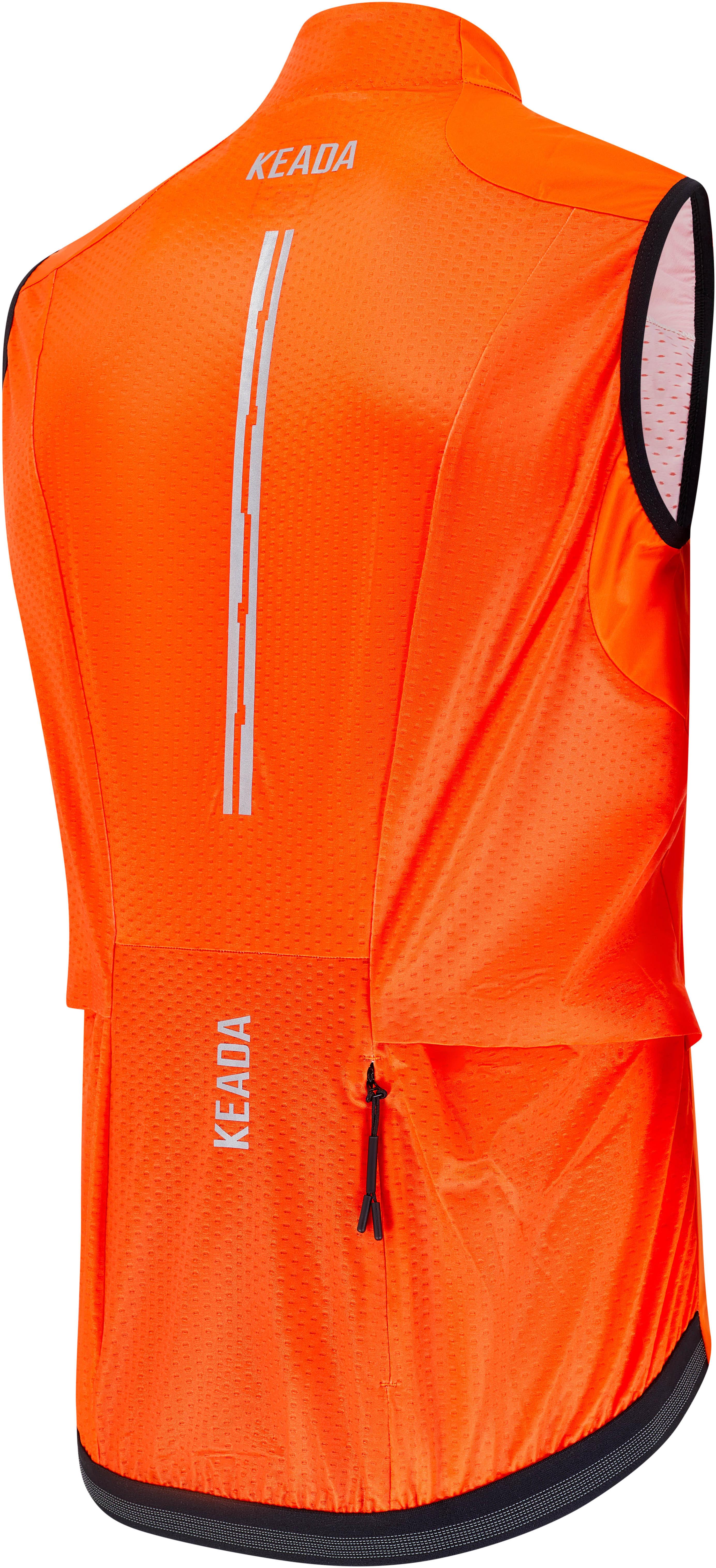 Keada Sports Men's Essential Cycling Gilet, Navy - XL | Halfords UK