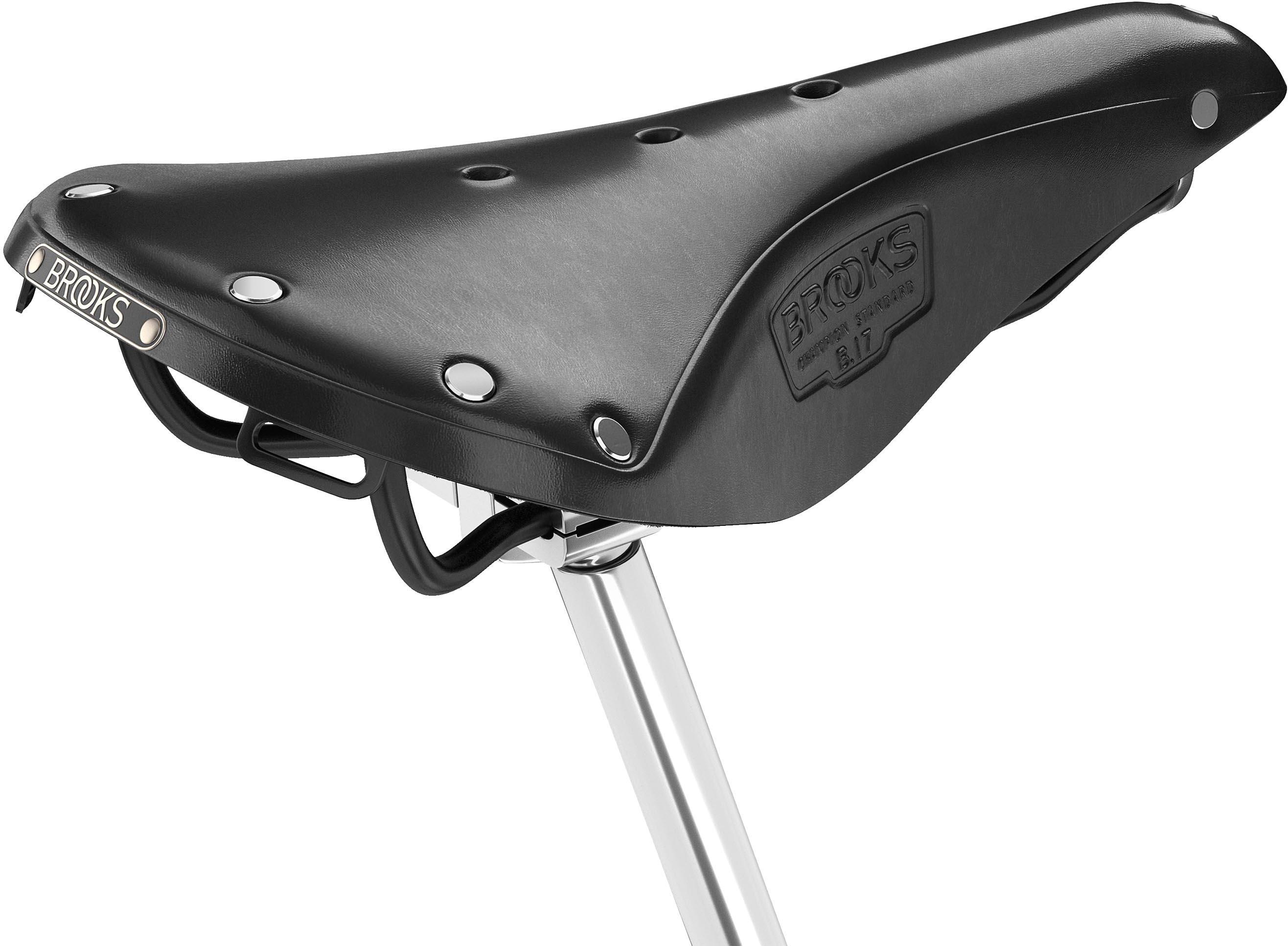 Brooks B17 Saddle, Black | Halfords UK