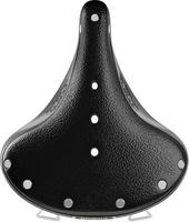 Halfords Brooks B66 Short Saddle, Black | Extra 8% off for BC Members