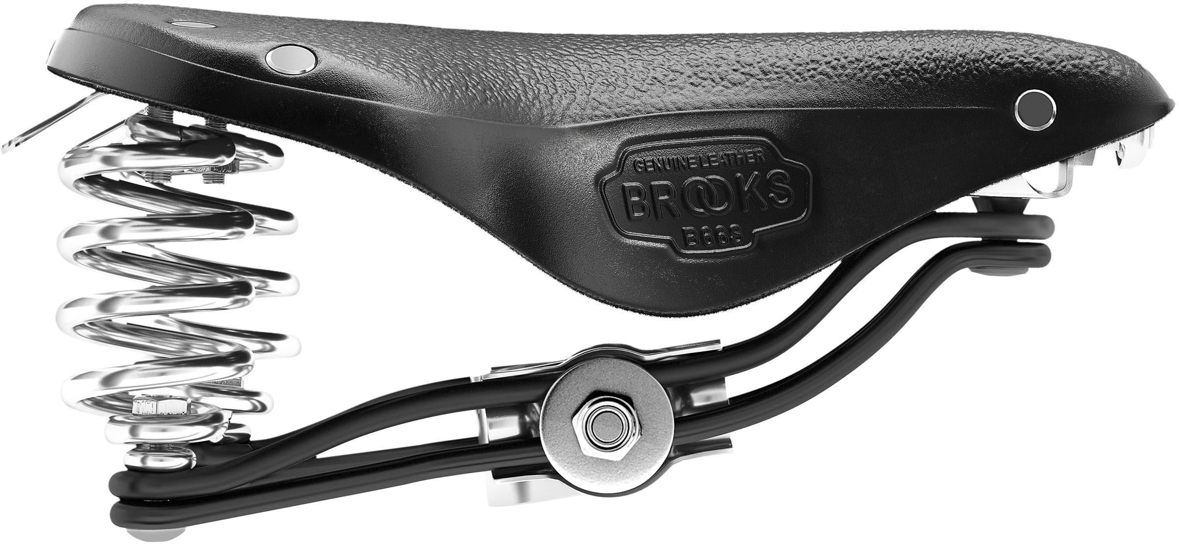 Brooks B66 Short Saddle, Black
