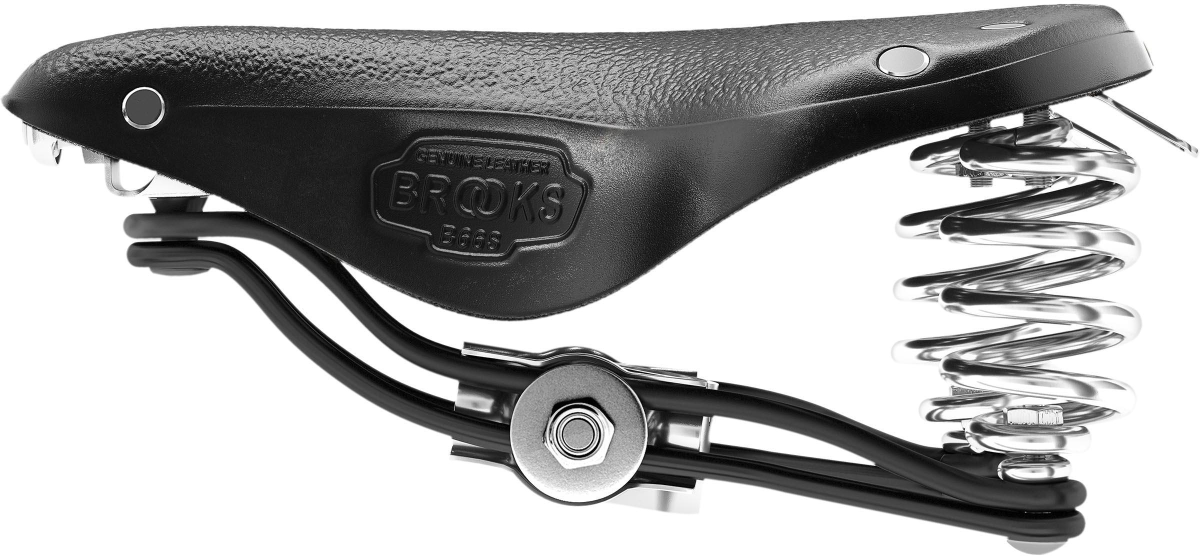 Brooks B66 Short Saddle, Black