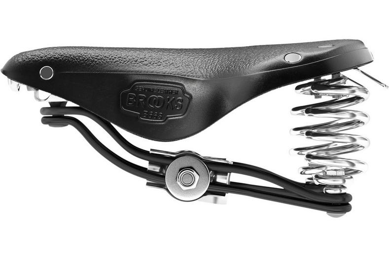 Brooks B66 Short Saddle, Black Brooks B66 Short Saddle, Black