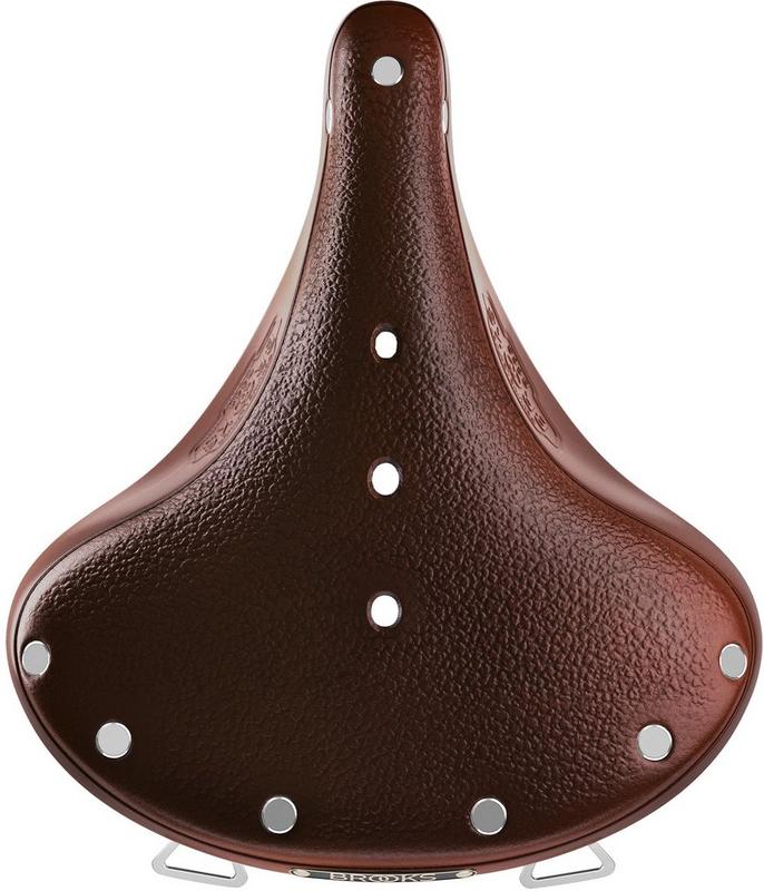 Halfords Brooks B66 Short Saddle, Brown | Extra 8% off for BC Members