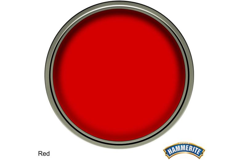 Hammerite Direct to Rust Metal Paint Smooth Red 250ml Hammerite Direct to Rust Metal Paint Smooth Red 250ml