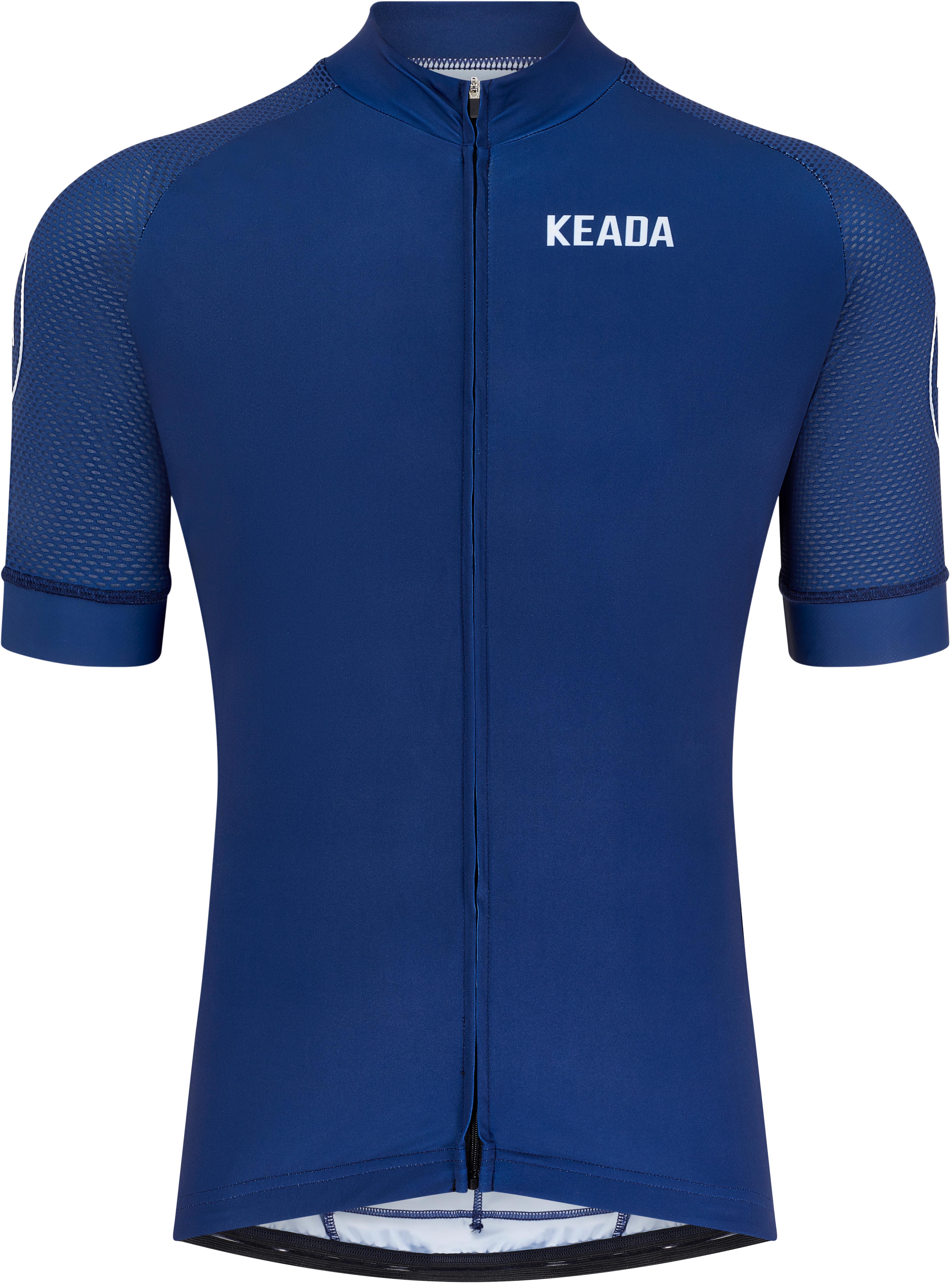 Halfords Keada Sports Women's Essential Short Sleeved Cycling Jersey, Navy - Large | Extra 8% off for BC Members