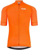 Halfords Keada Sports Women's Essential Short Sleeved Cycling Jersey, Oraneg - Large | Extra 8% off for BC Members