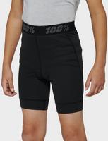 Halfords 100% Ridecamp Youth Shorts W/ Liner Black - 22 | Extra 8% off for BC Members