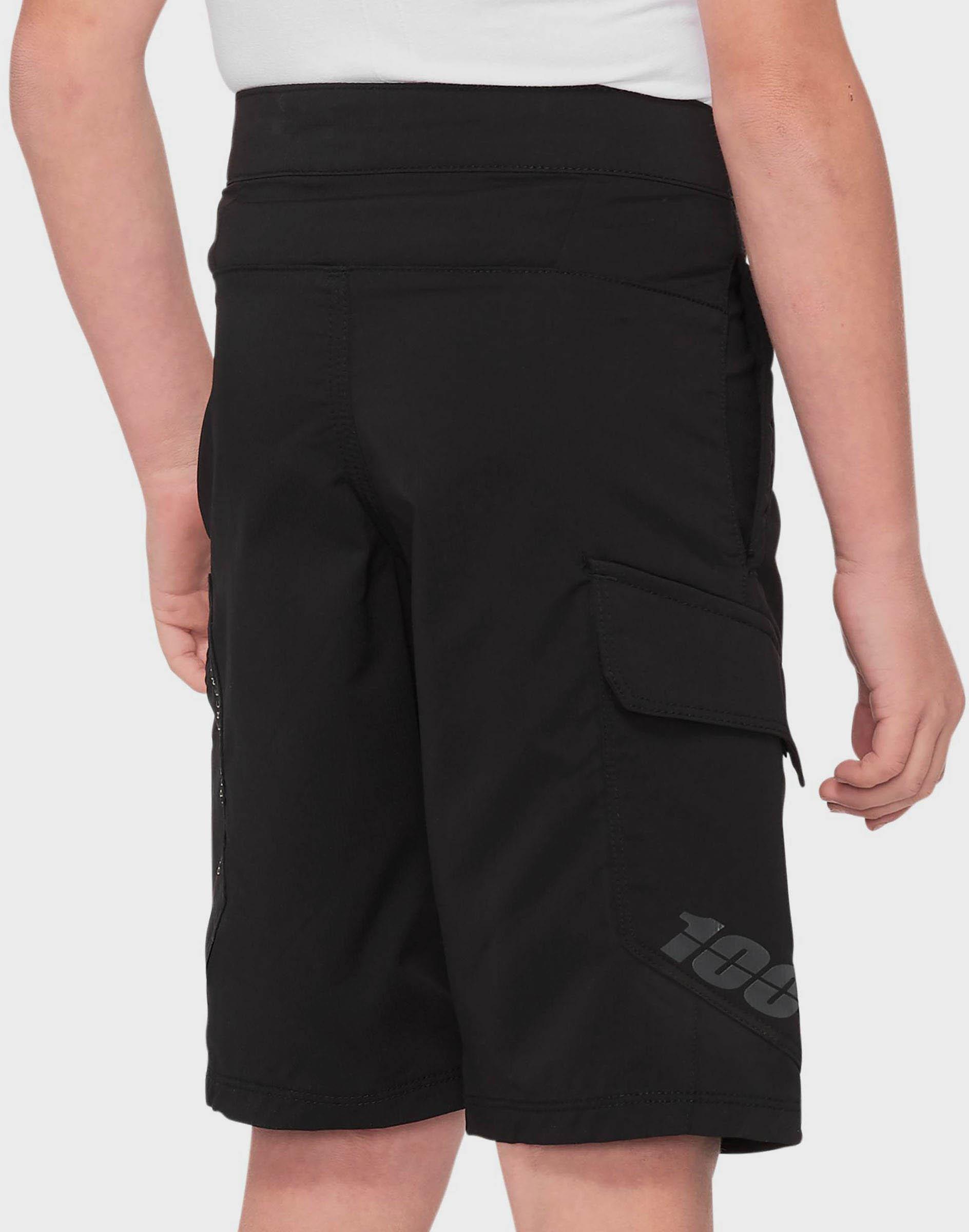 100% RIDECAMP Youth Shorts w/ Liner