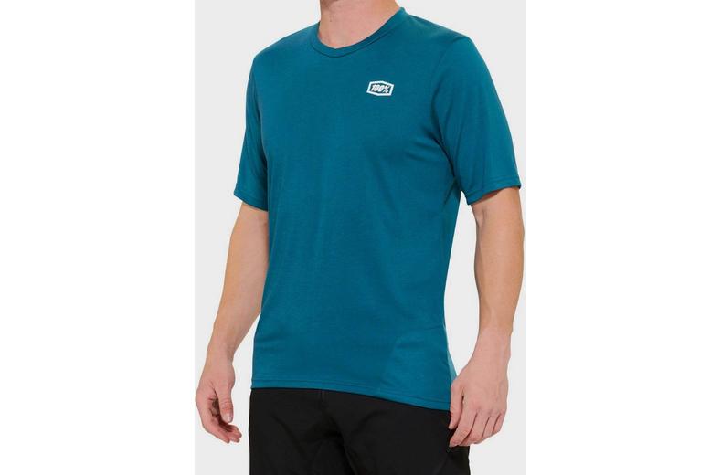 100% AIRMATIC Short Sleeve Jersey Charcoal/Racer Red - S 100% AIRMATIC Short Sleeve Jersey Charcoal/Racer Red - S