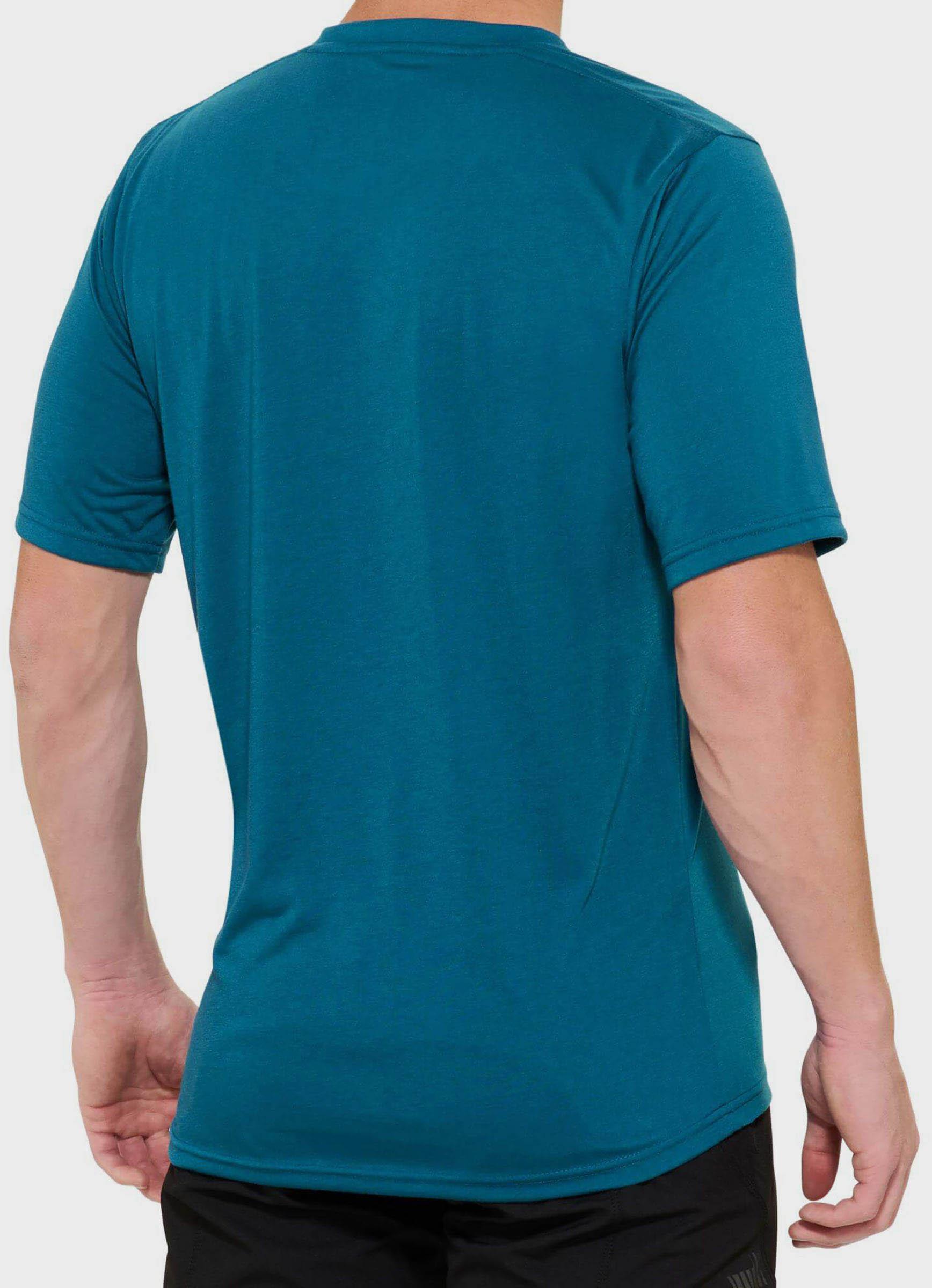 100% AIRMATIC Short Sleeve Jersey Charcoal/Racer Red - S