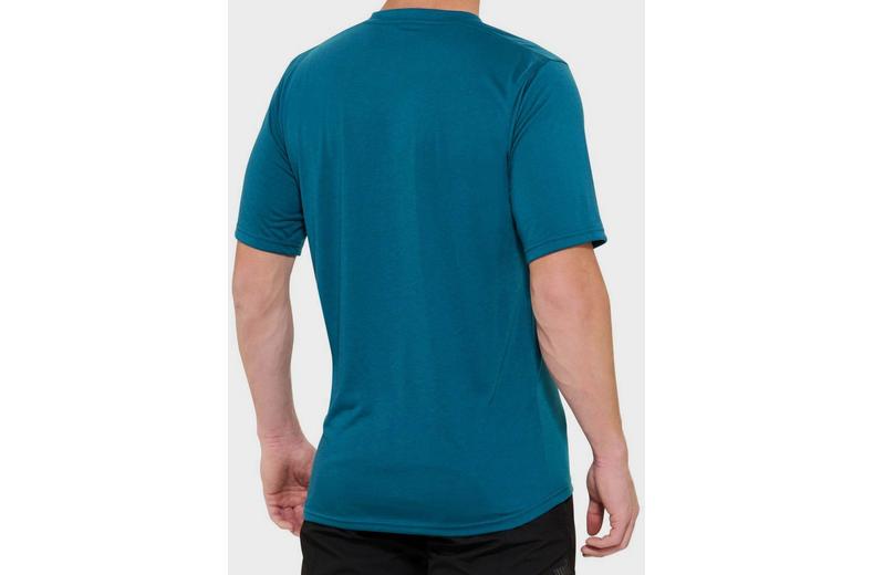 100% AIRMATIC Short Sleeve Jersey Charcoal/Racer Red - S 100% AIRMATIC Short Sleeve Jersey Charcoal/Racer Red - S