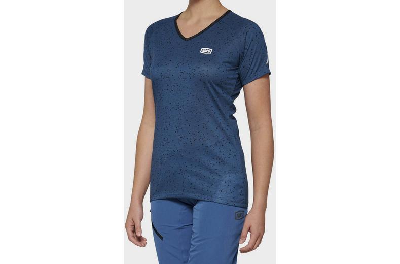 100% AIRMATIC Womens Short Sleeve Jersey Black - L 100% AIRMATIC Womens Short Sleeve Jersey Black - L