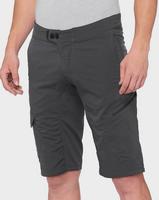 Halfords 100% Ridecamp Shorts Charcoal - 28 | Extra 8% off for BC Members
