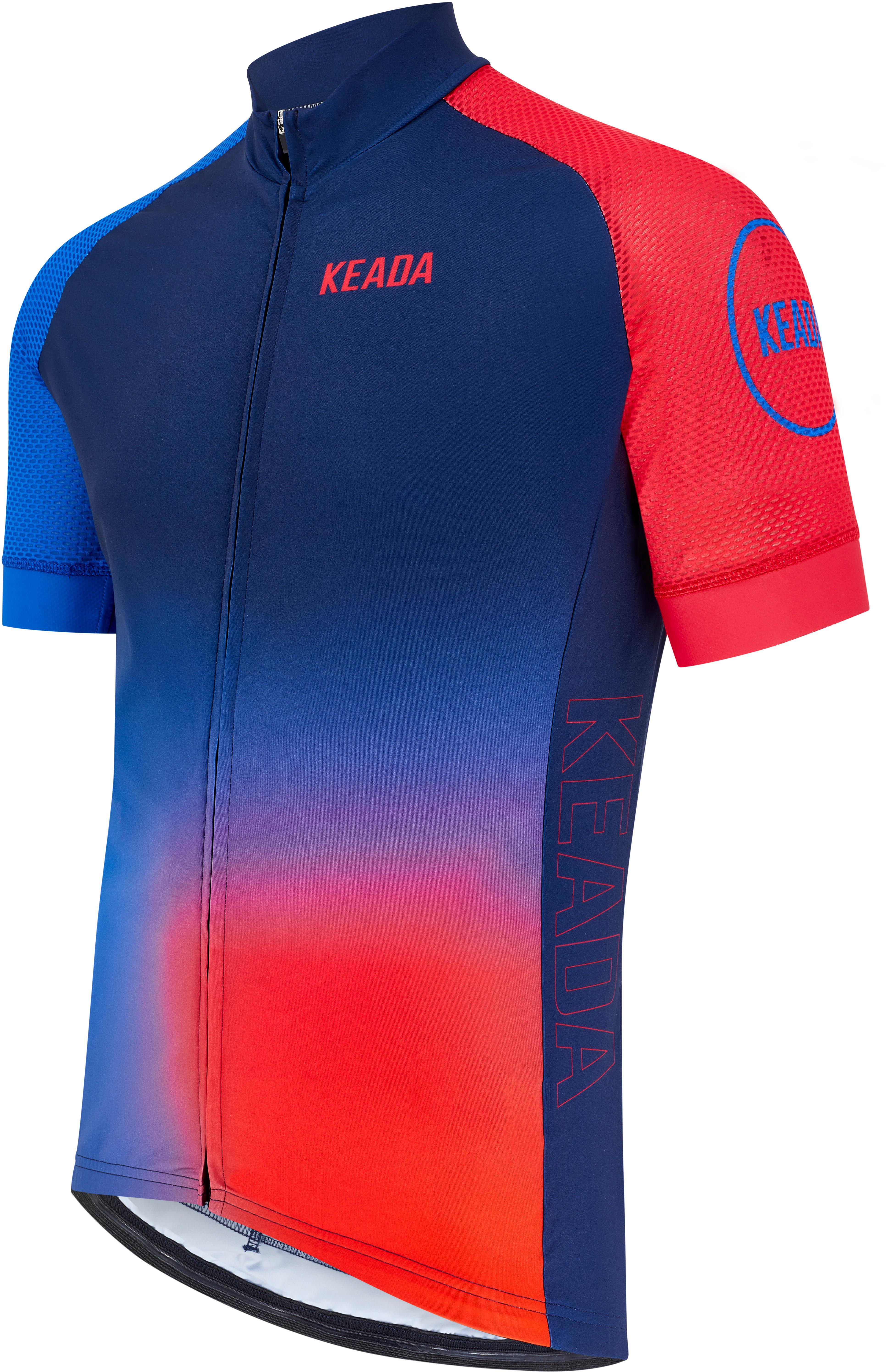 Keada Sports Womens Women's Short Sleeve Cycling Jersey