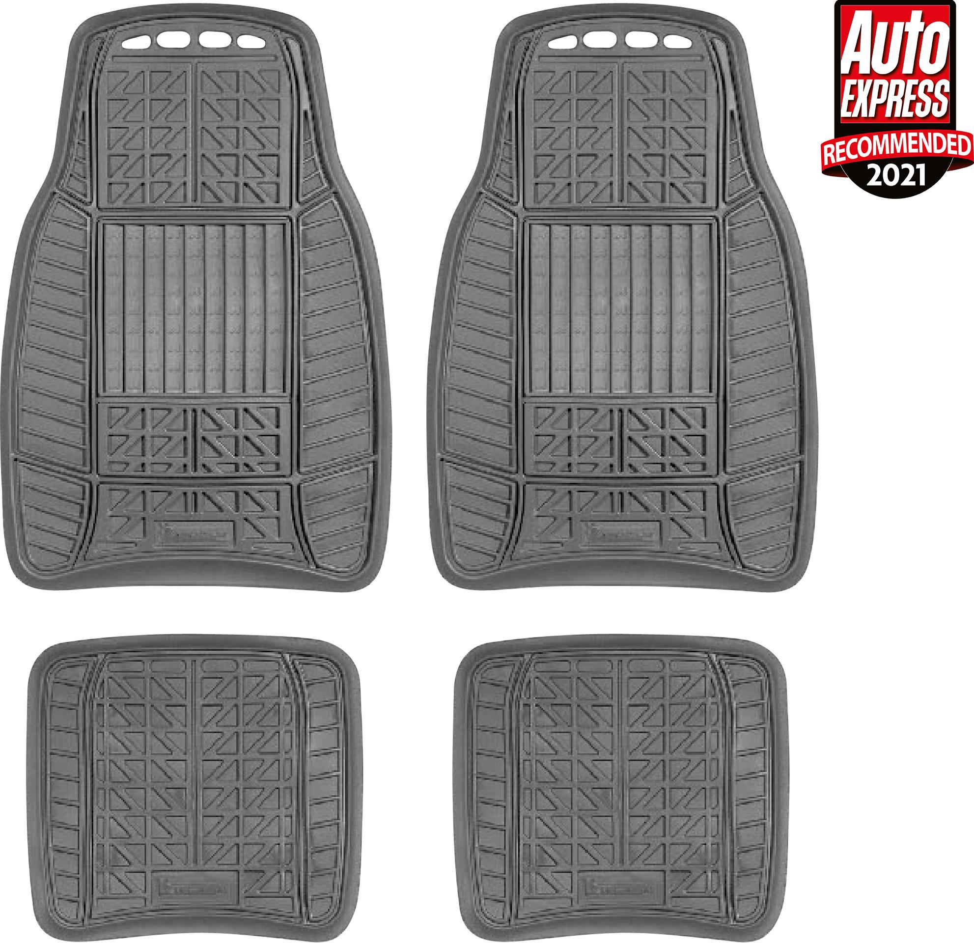 Michelin All Weather 4 Piece Car Mat Set Black