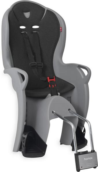 Hamax Kiss Medium Child Bike Seat, Grey/Black