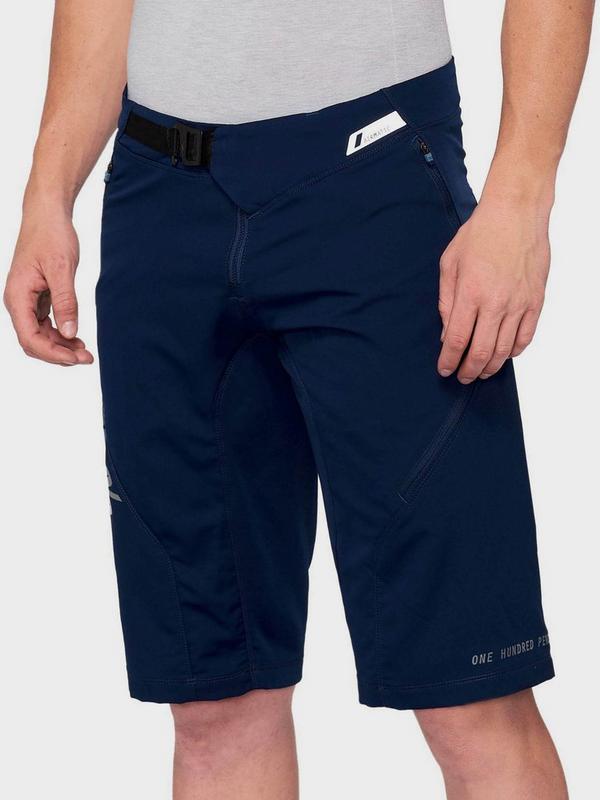 Halfords 100% Airmatic Shorts Navy - 34 | Extra 8% off for BC Members
