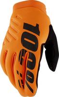 Halfords 100% Brisker Gloves Fluo Orange/Black - 2Xl | Extra 8% off for BC Members