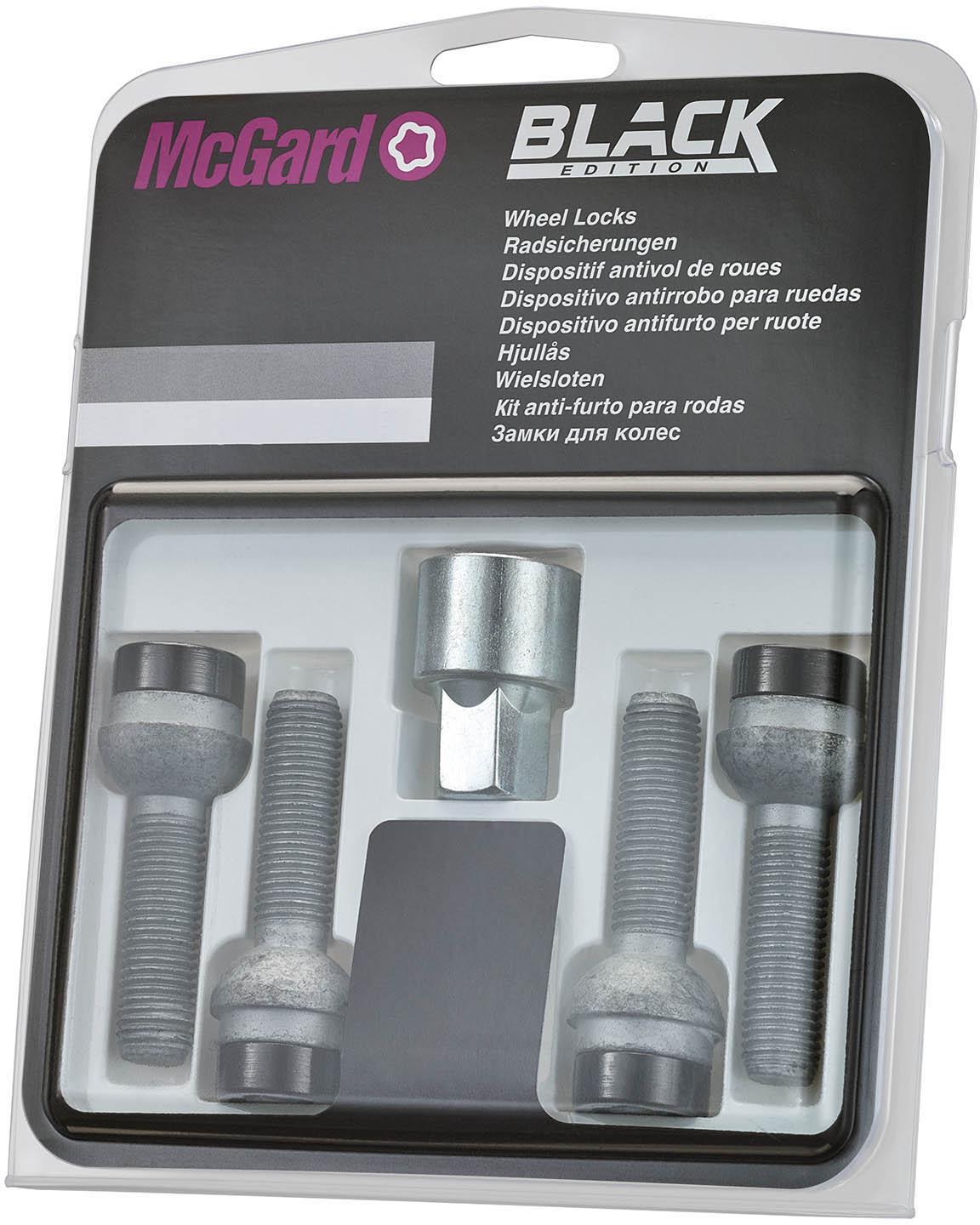Mcgard Black Edition Security Locking Wheel Bolts 28025Sub