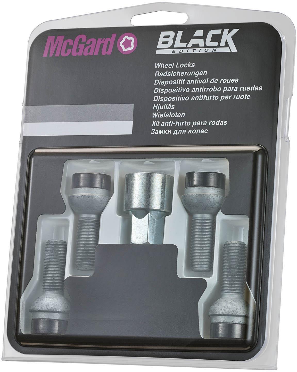 Mcgard Black Edition Security Locking Wheel Bolts 28018Sub
