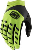 Halfords 100% Airmatic Gloves Fluo Yellow/Black - 2Xl | Extra 8% off for BC Members