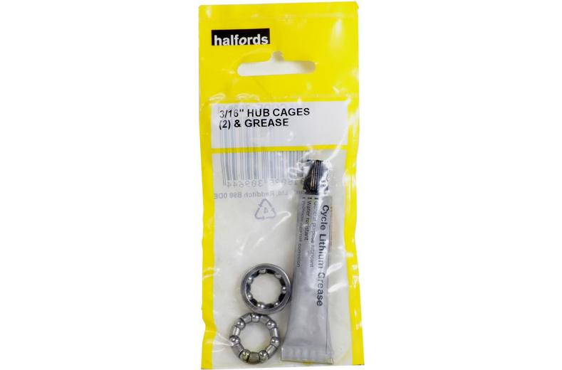 Halfords 3/16" Hub Cages and Grease Halfords 3/16" Hub Cages and Grease