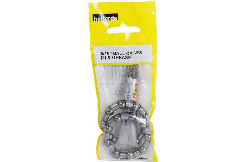 Halfords 5/16inch Bottom Bracket Cages and Grease Halfords 5/16inch Bottom Bracket Cages and Grease
