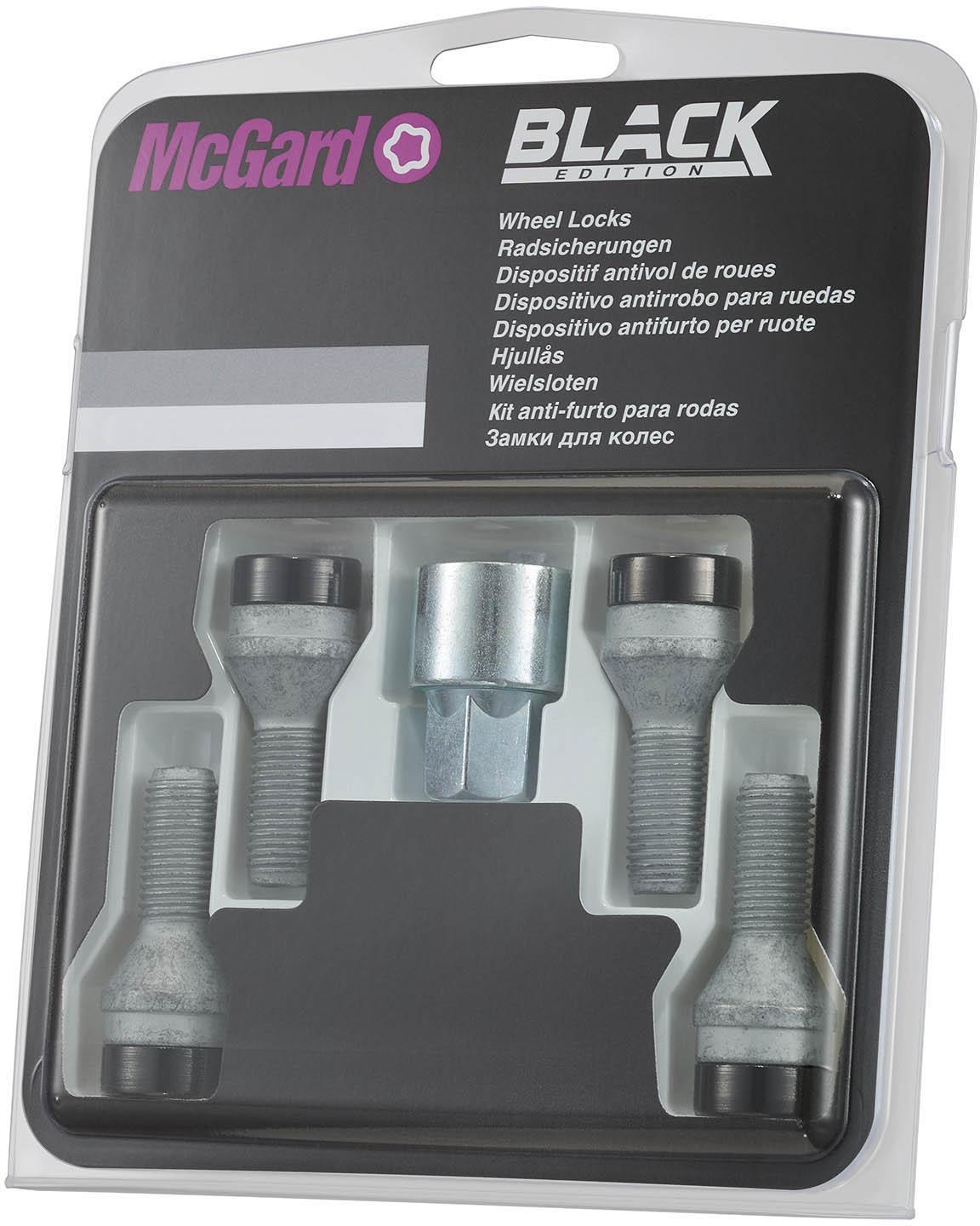Mcgard Black Edition Security Locking Wheel Bolts 27184Sub