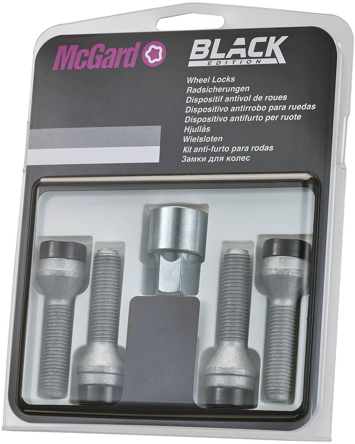 McGard Black Edition Security Locking Wheel Bolts 27230SUB Halfords UK