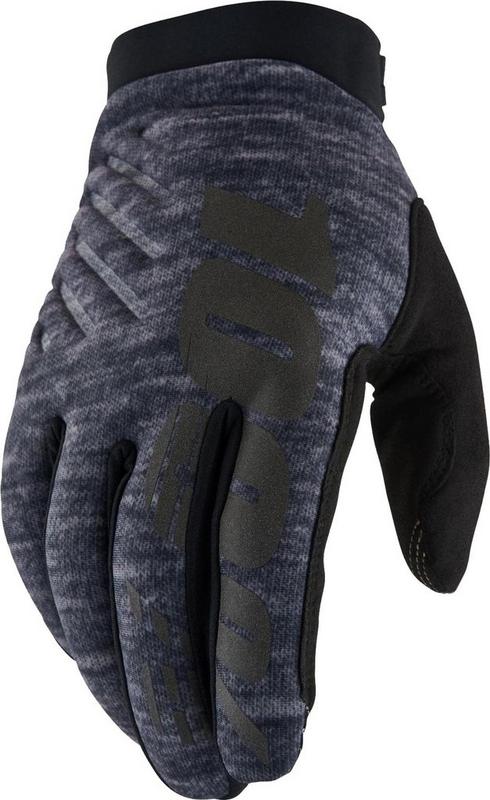Halfords 100% Brisker Gloves Heather Grey - L | Extra 8% off for BC Members
