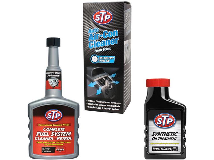STP Petrol Fuel System Cleaner & Oil Treatment Bundle