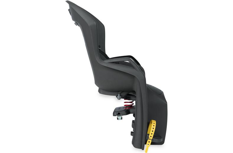 Hamax Amiga Pannier Rack Mounted Child Bike Seat, Dark Grey Hamax Amiga Pannier Rack Mounted Child Bike Seat, Dark Grey