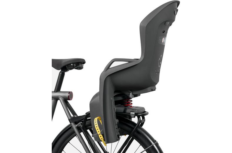 Hamax Amiga Pannier Rack Mounted Child Bike Seat, Dark Grey Hamax Amiga Pannier Rack Mounted Child Bike Seat, Dark Grey