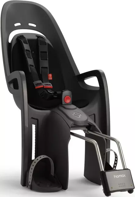 Hamax Zenith Child Bike Seat Black Halfords UK