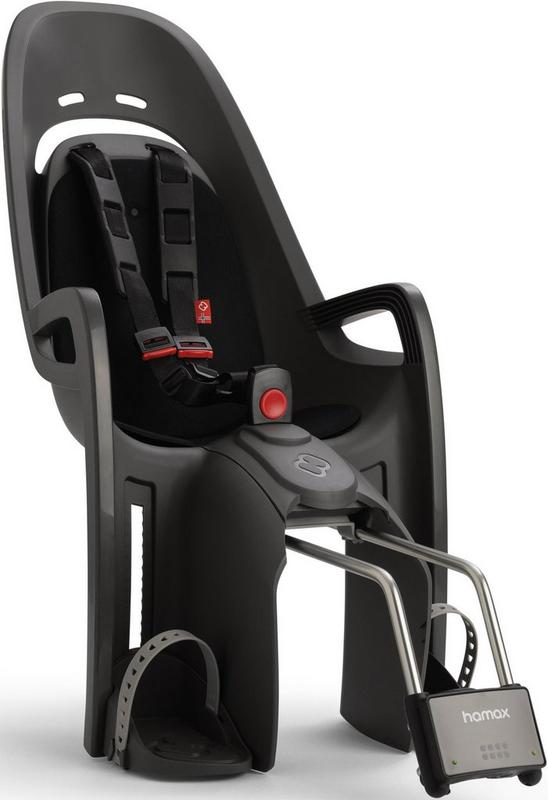 Halfords Hamax Zenith Child Bike Seat, Black | Extra 8% off for BC Members