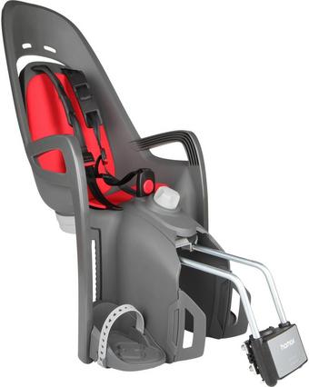 Hamax Zenith Relax Child Bike Seat, Grey/Red