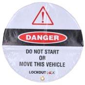 Laser Steering Wheel Cover - Do Not Start