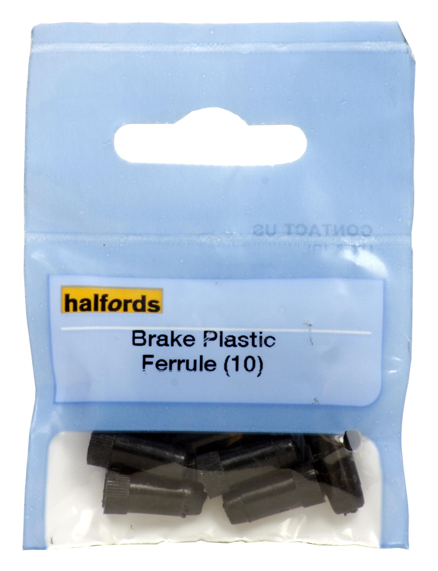 Halfords Brake Plastic Ferrules X10